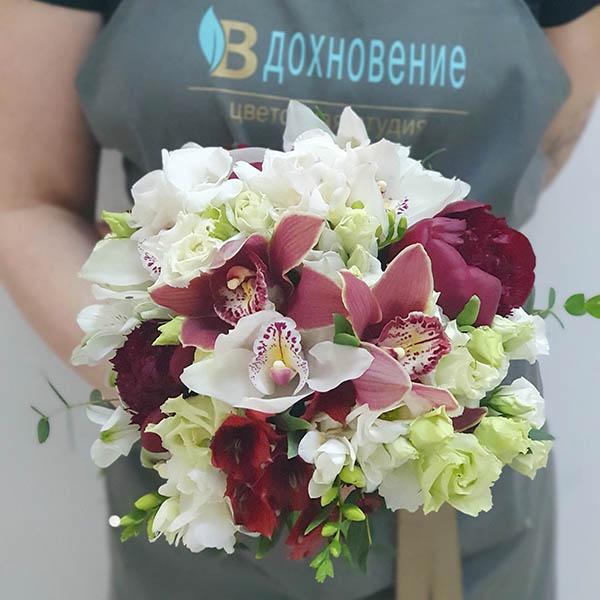 Свадебный букет Орхидея